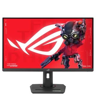 電腦螢幕 【ASUS 華碩】ROG Strix XG27UCG 27型 4K 160Hz/FHD 320Hz 雙模電競螢幕(HDR/1ms/Aura Sync)