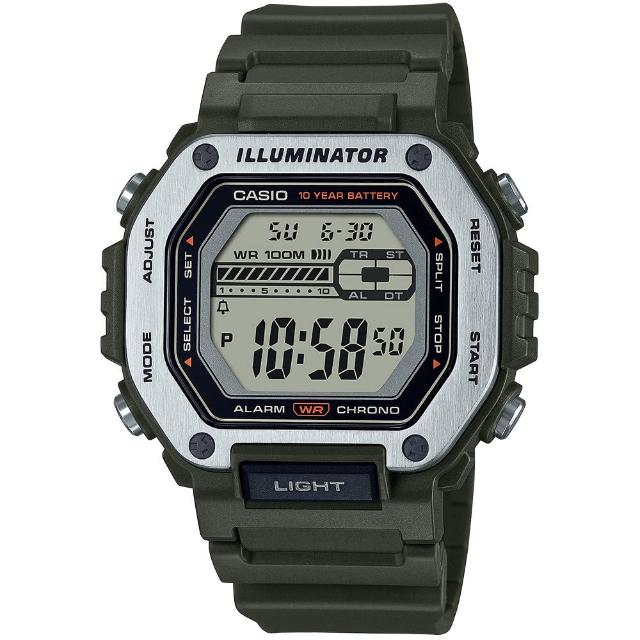 【CASIO 卡西歐】數位 指針 中性錶 手錶/8款可選 情人節 送禮(MWD-110H/MTP-VD01D系列)