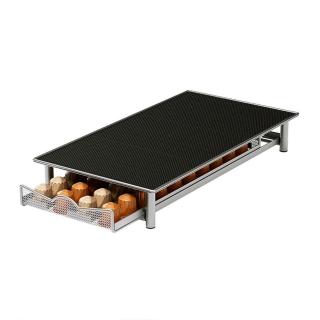 【SUNORO】Nespresso抽屜式膠囊咖啡收納架 40顆(咖啡膠囊咖啡架/膠囊儲存/膠囊展示/收納架)