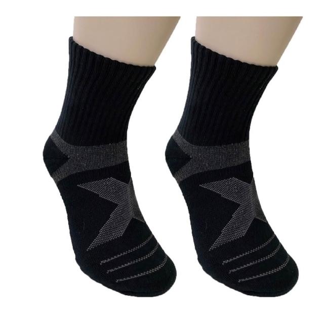 【樂足適 Neat Feet】氣墊足弓機能短筒襪6雙(台灣製 男女通用)