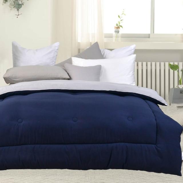 【寢室安居】買一送一 新升級韓系石墨烯銀離子抗菌可水洗被2.5KG 棉被 冬被(升級加厚2.5KG 6x7尺/多色可選)