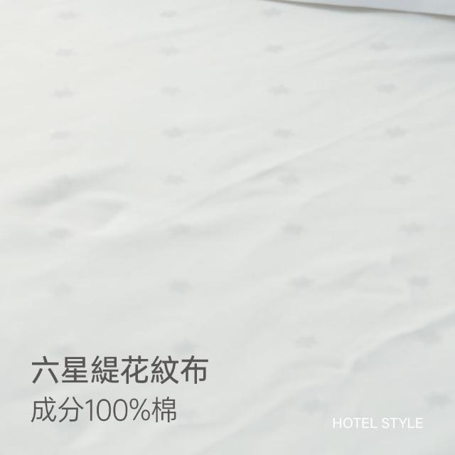 【Beauty Style】台灣製 100%純棉白色枕頭套2入(五星飯店專用/旅行趣)