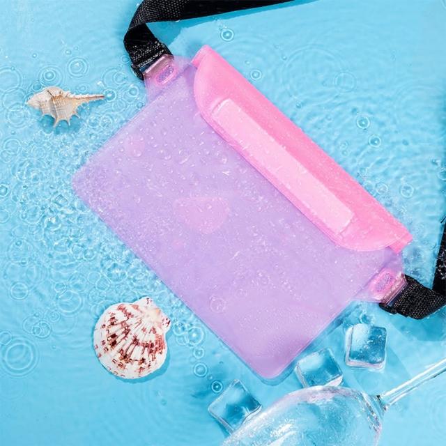 【BOBOLIFE】三層密封手機防水袋 2入組(手機夾鏈袋 可觸控)