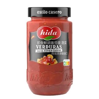 【Hida 喜達】西班牙手作工法蕃茄醬 無肉口味(鮮採製作無添加 吃得到天然番茄滋味)