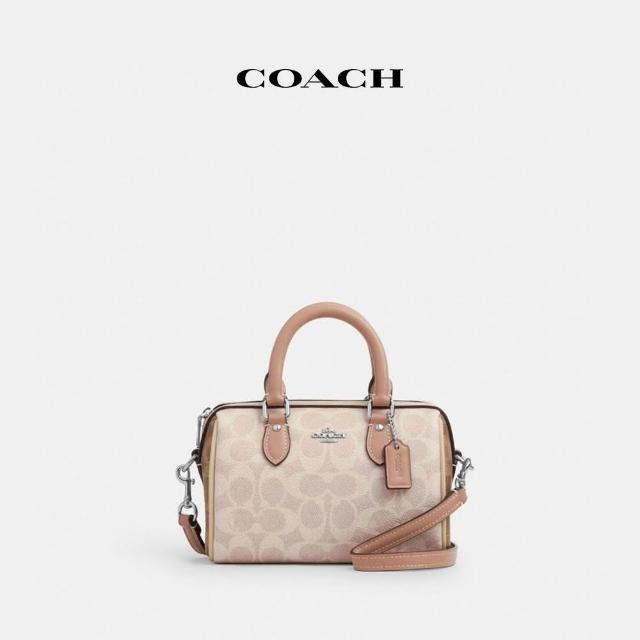 【COACH】蔻馳官方直營 ROWAN 經典Logo迷你斜背手袋  斜背包 側背包 斜挎包 手提包-多色任選(CW330/CDQ37)