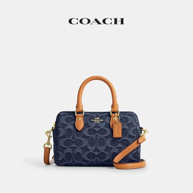 【COACH】蔻馳官方直營 ROWAN 經典Logo迷你斜背手袋  斜背包 側背包 斜挎包 手提包-多色任選(CW330/CDQ37)