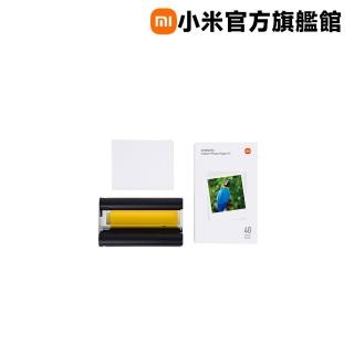 【小米】官方旗艦館 桌上型照片印表機1S相紙3吋40張