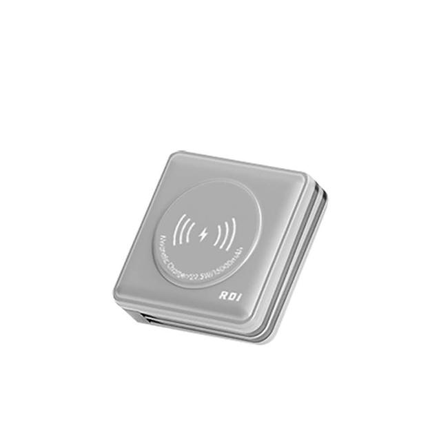 【RDi】2件組合 3CCC+WH 15000mah磁吸無線充行動電源 多款充電線 3入組-2米