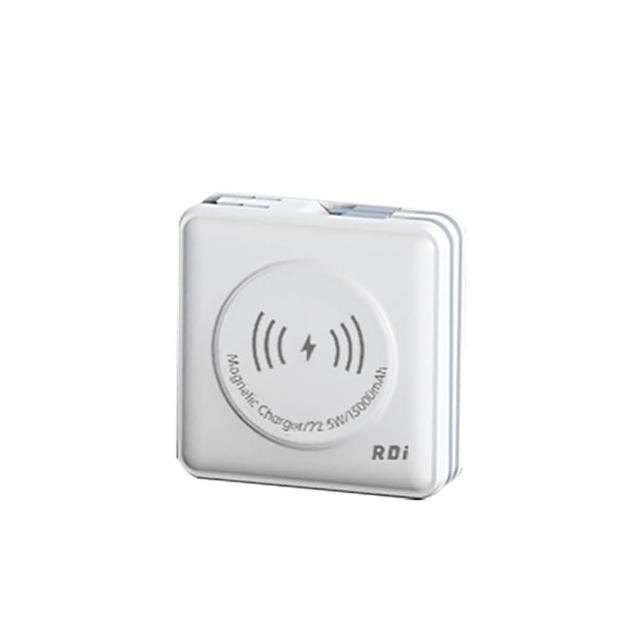 【RDi】2件組合 3CCC+WH 15000mah磁吸無線充行動電源 多款充電線 3入組-2米