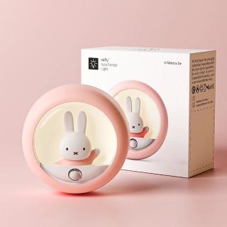 【Miffy 米飛】Miffy 可愛運動感應夜燈(2色/小夜燈/LED燈/禮物)