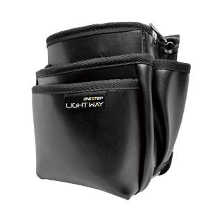【LIGHT WAY】快扣型革製工具腰包(3L2A2S)