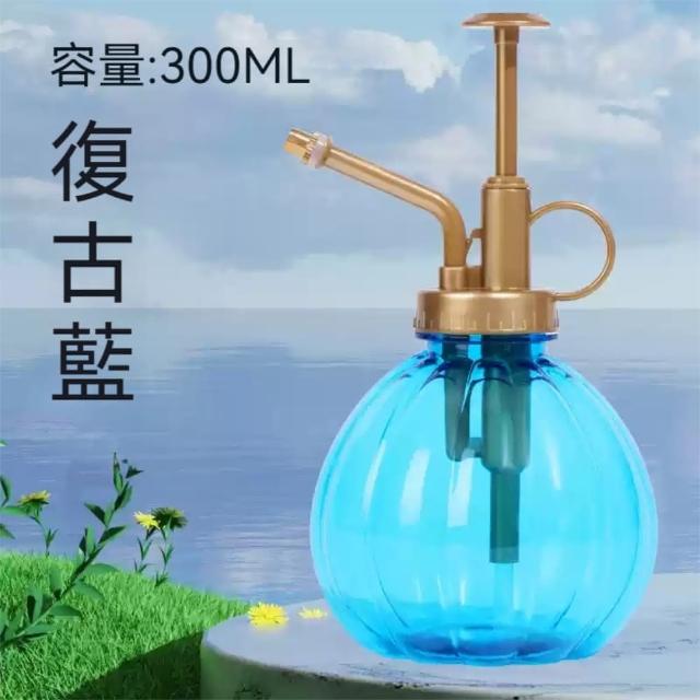 【Dagebeno荷生活】可愛造型園藝多肉盆栽澆水瓶 手動按壓式胖胖噴霧保濕澆花瓶(1入組)