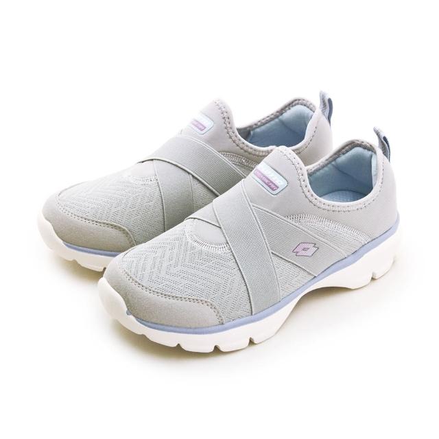 【LOTTO】女 輕量樂活健走鞋 EASY WEAR系列(灰藍紫 5688)