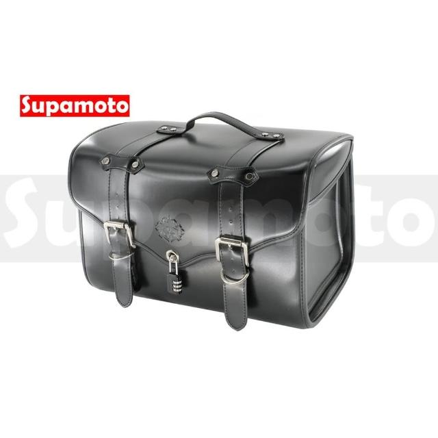 【Supamoto】DP11復古後座箱―大(皮革行李箱/復古檔車改裝/機車置物箱)
