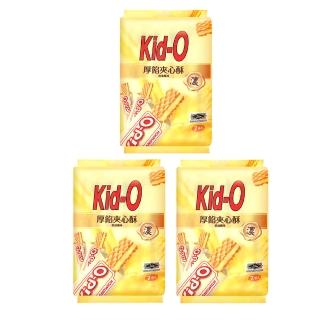 【KID-O】厚餡夾心酥-奶油(91gX3入)