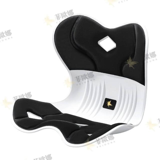 【小不記】菲歐娜 正品 日本人體工學坐墊(矯正坐墊 坐墊 椅墊 靠背墊 護脊坐墊 護腰坐墊 椅背靠墊)