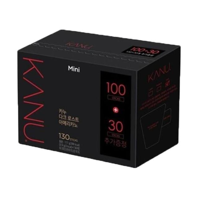 【Maxim】KANU 中焙 深焙 美式黑咖啡130入(0.9g/入)