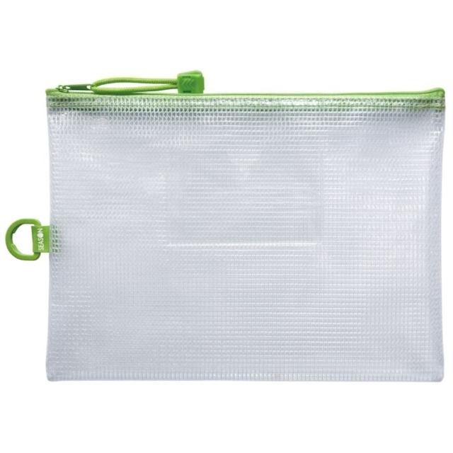 【SEASON 四季紙品禮品】A5防水拉鍊袋 加袋(文件夾 資料夾 收納袋 CC1002)