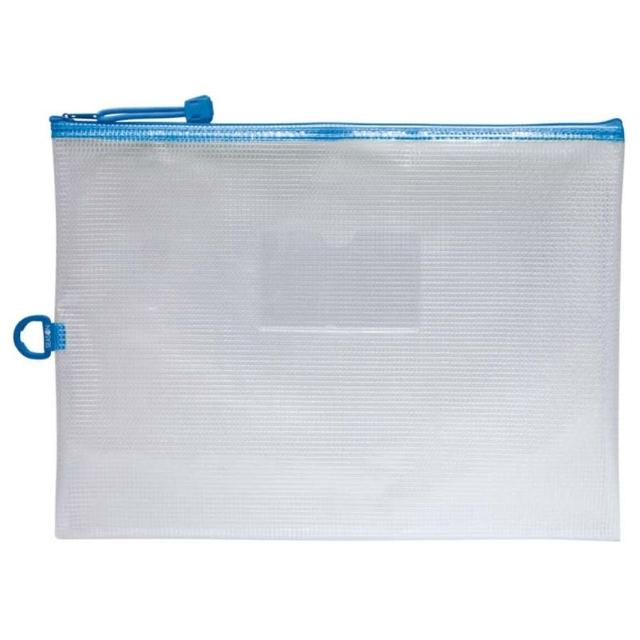 【SEASON 四季紙品禮品】A4防水拉鍊袋 加袋(文件夾 資料夾 收納袋 CC1001)