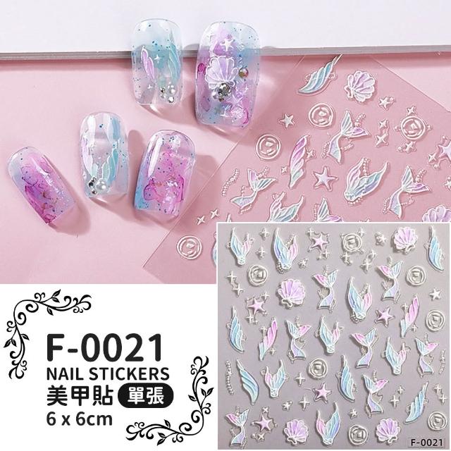DC COMICS DC 漫畫 手繪浮雕美甲貼紙 立體 平面指甲貼