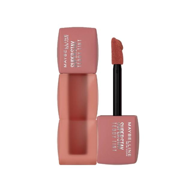 【MAYBELLINE 媚比琳】泰迪 半飽和絨霧液態唇泥(2入組)