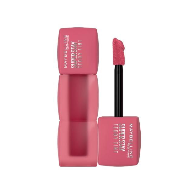 【MAYBELLINE 媚比琳】泰迪 半飽和絨霧液態唇泥(2入組)