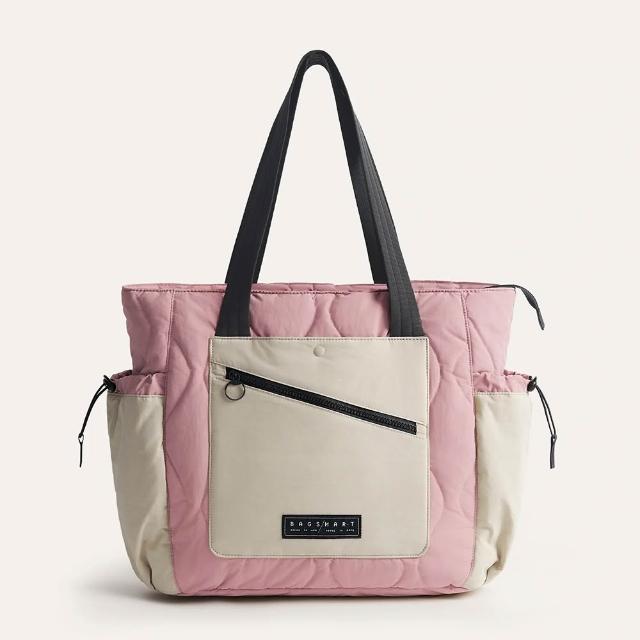 【BAGSMART】大容量防潑水機能後背包/手提包(托特包 登機 登山包)