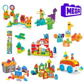 【Mega Bloks 美高積木】經典益智積木(兒童積木/大積木/學習積木/創意DIY拚搭/男孩玩具/女孩玩具)