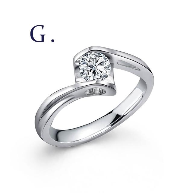 【IS DIAMOND】買一送一 IGI 50分鑽石戒指 最白Dcolor VS高規格淨度-多款選-送IGI 30分鑽石項鍊(培育鑽石)