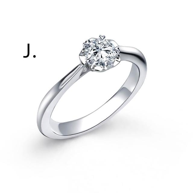 【IS DIAMOND】買一送一 IGI 50分鑽石戒指 最白Dcolor VS高規格淨度-多款選-送IGI 30分鑽石項鍊(培育鑽石)