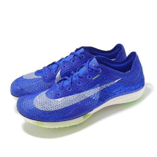 NIKE 耐吉】田徑鞋Air Zoom Victory 男鞋藍綠氣墊長距離碳板釘鞋運動鞋