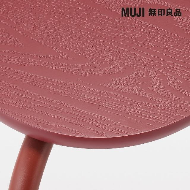 【MUJI 無印良品】鋼製可堆疊椅凳 約寬28.5x深28.5x高45cm(共3色)