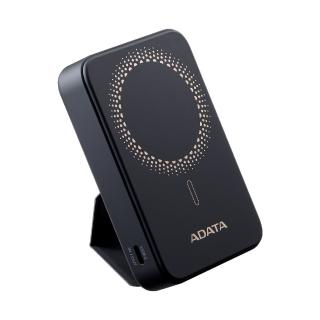 【ADATA 威剛】R100 Magnetic 10000mAh 磁吸式 PD/QC 20W高效快充行動電源(黑)