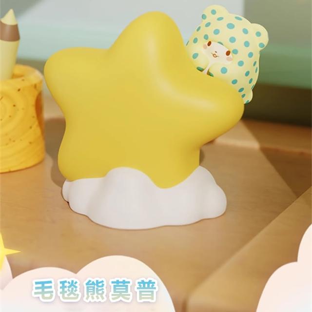【SANRIO 三麗鷗】三麗鷗家族多款式星星小夜燈可愛桌上擺飾(平輸品)