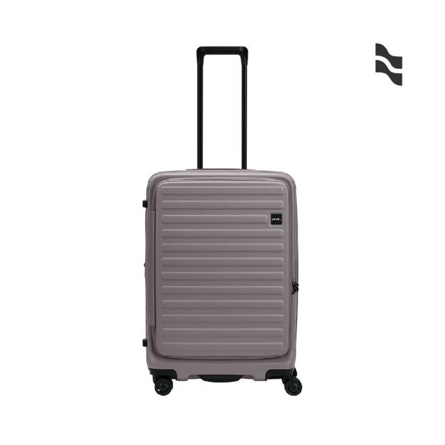 【LOJEL】假日照常配送 CUBO 30吋 前開式擴充拉鍊拉桿箱(行李箱 旅行箱)