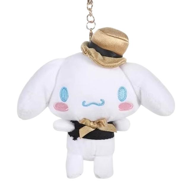 【SANRIO 三麗鷗】美樂蒂玩偶吊飾大耳狗酷洛米帕恰狗凱蒂Kitty鑰匙圈娃娃(送禮女友生日禮聖誕交換禮物)