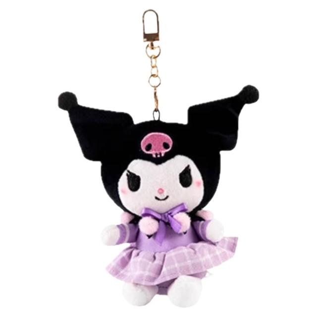 【SANRIO 三麗鷗】美樂蒂玩偶吊飾大耳狗酷洛米帕恰狗凱蒂Kitty鑰匙圈娃娃(送禮女友生日禮聖誕交換禮物)