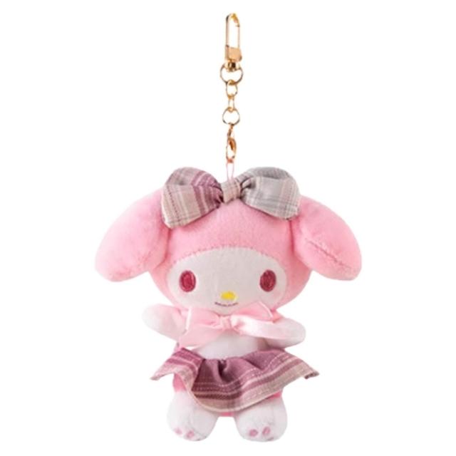 【SANRIO 三麗鷗】美樂蒂玩偶吊飾大耳狗酷洛米帕恰狗凱蒂Kitty鑰匙圈娃娃(送禮女友生日禮聖誕交換禮物)