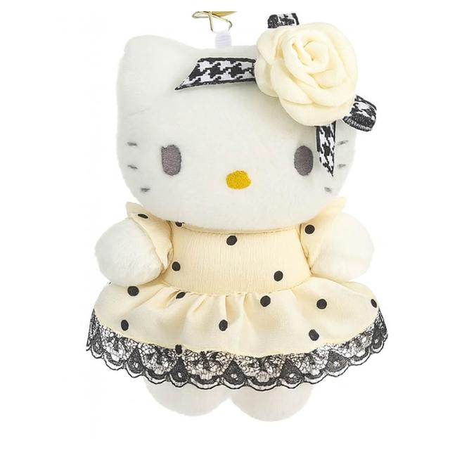 【SANRIO 三麗鷗】美樂蒂玩偶吊飾大耳狗酷洛米帕恰狗凱蒂Kitty鑰匙圈娃娃(送禮女友生日禮聖誕交換禮物)
