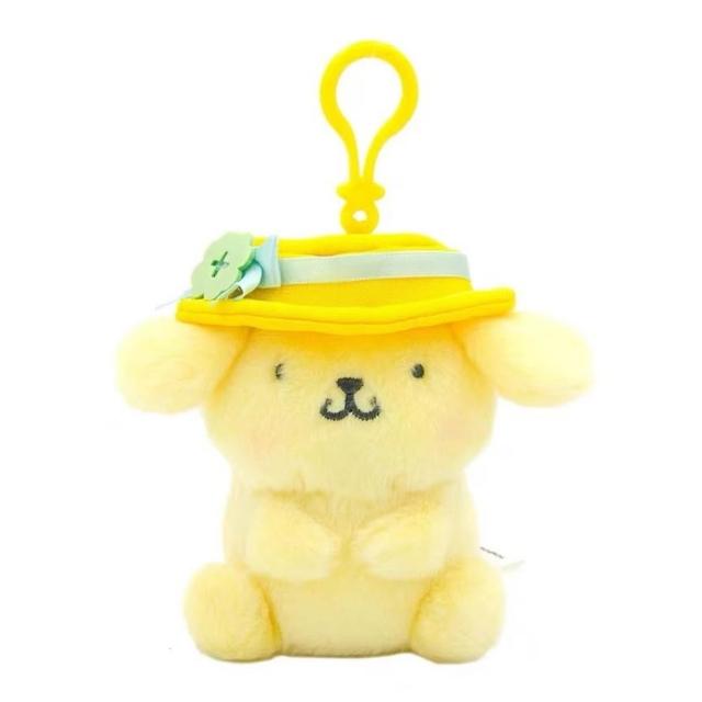 【SANRIO 三麗鷗】美樂蒂玩偶吊飾大耳狗酷洛米帕恰狗凱蒂Kitty鑰匙圈娃娃(送禮女友生日禮聖誕交換禮物)