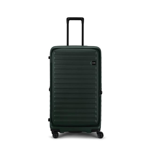 【LOJEL】假日照常配送 CUBO FIT 29.5吋 前開式擴充拉鍊拉桿箱(行李箱 旅行箱 胖胖箱)