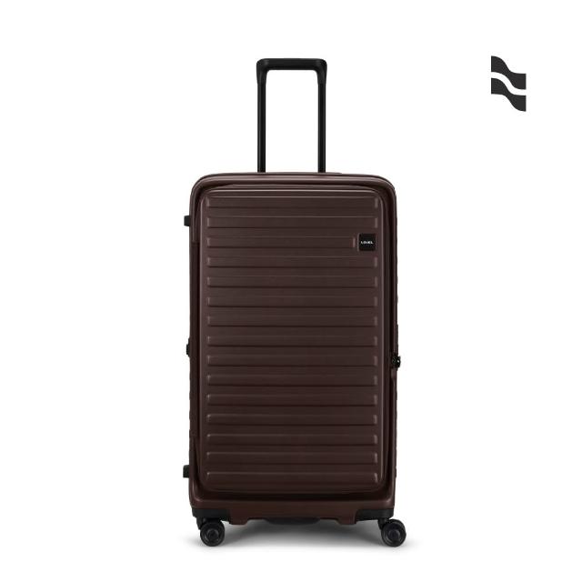 【LOJEL】假日照常配送 CUBO FIT 29.5吋 前開式擴充拉鍊拉桿箱(行李箱 旅行箱 胖胖箱)
