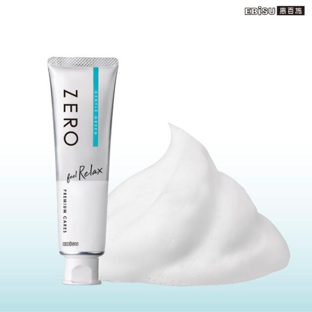 【EBISU 惠百施】零失誤淨白濃密泡牙膏90g 清爽柑橘/溫和草本 1入(日本製百年品牌口腔專家)