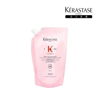 【KERASTASE 巴黎卡詩】粉漾芯生髮浴 清爽型500ml 補充包(頭皮保養/蓬鬆/養髮/大容量洗髮精)