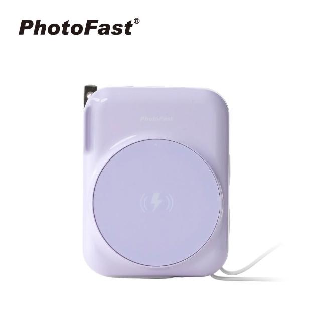 【Photofast】10000mAh Qi2 AllDay磁吸無線充行動電源_38.5Wh_具Wh標示(Magsafe/自帶線/Apple Watch)