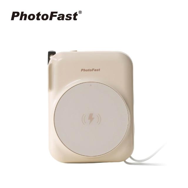 【Photofast】10000mAh Qi2 AllDay磁吸無線充行動電源_38.5Wh_具Wh標示(Magsafe/自帶線/Apple Watch)
