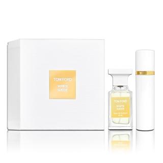【TOM FORD】White Suede 私人調香系列-經典白麝香淡香精 50ml禮盒(淡香精50ML+隨身瓶10ML)