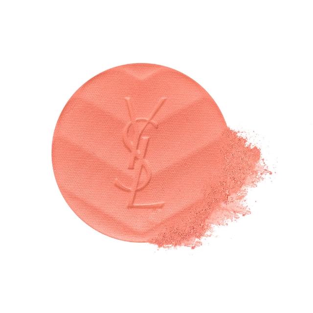 【YSL】官方直營 超模光感透膚底妝組(超模光感精華水氣墊+透膚煙染腮紅)