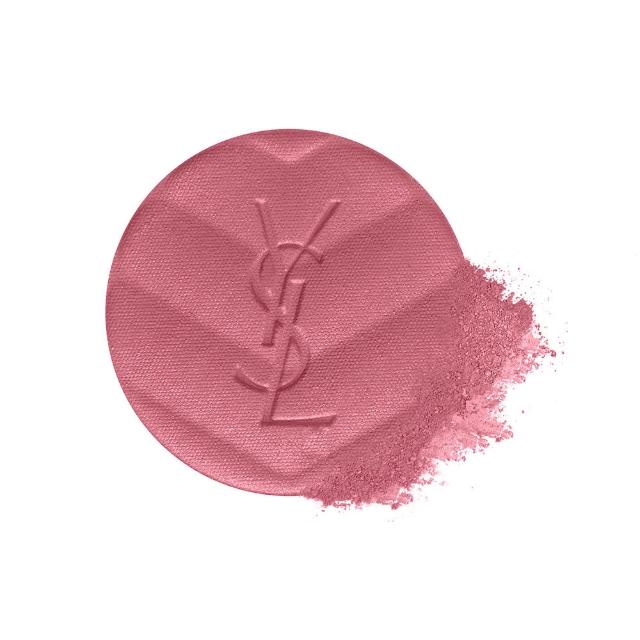 【YSL】官方直營 超模光感透膚底妝組(超模光感精華水氣墊+透膚煙染腮紅)