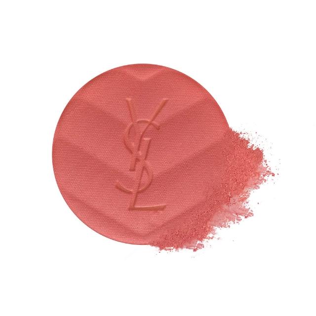 【YSL】官方直營 超模光感透膚底妝組(超模光感精華水氣墊+透膚煙染腮紅)